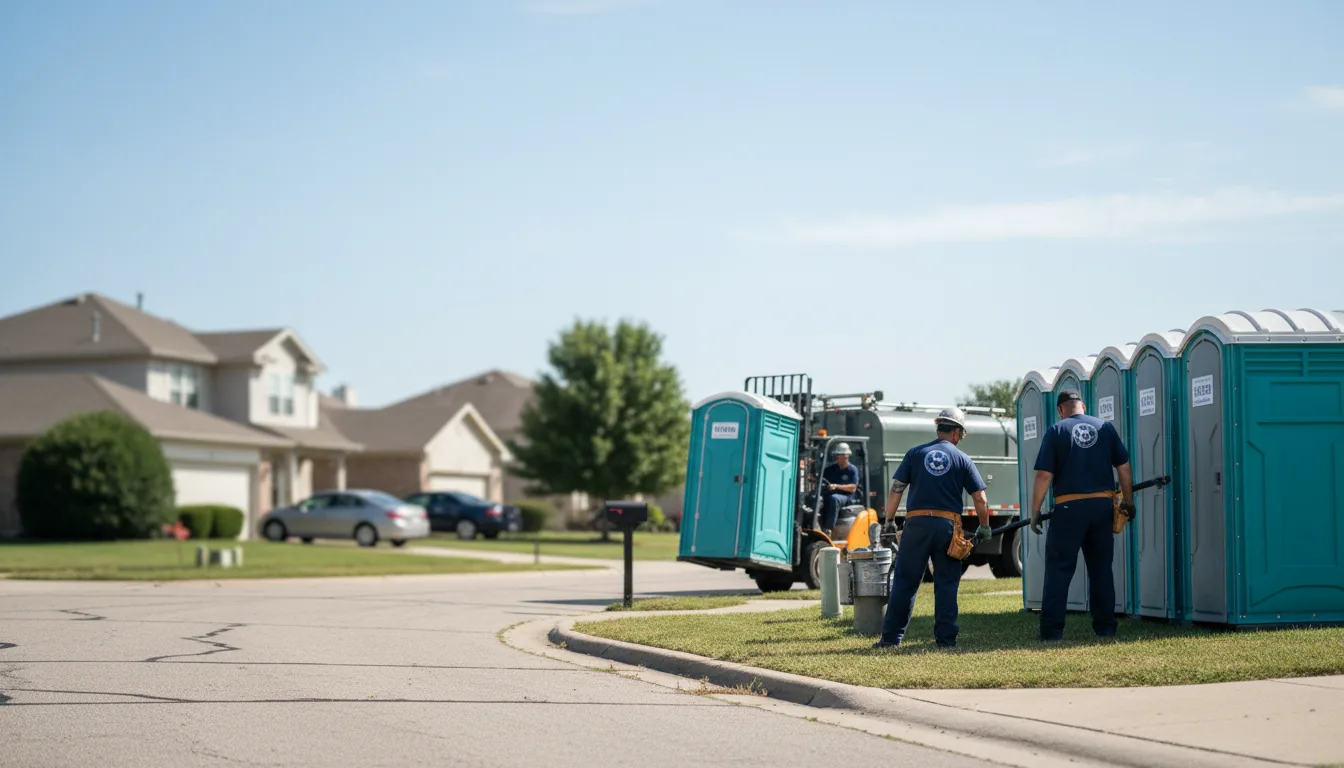 Porta Potty Rental in Houston, OH near me